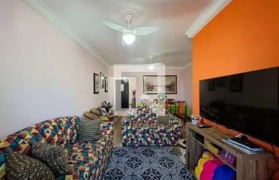 Apartamento para aluguel - vila tupi, 2 quartos,  84 m² - praia grande