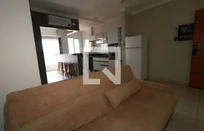 Apartamento para aluguel - vila caiçara, 1 quarto,  47 m² - praia grande