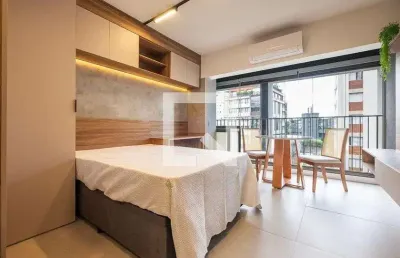 Kitnet / stúdio para aluguel - pinheiros, 1 quarto,  26 m² - são paulo