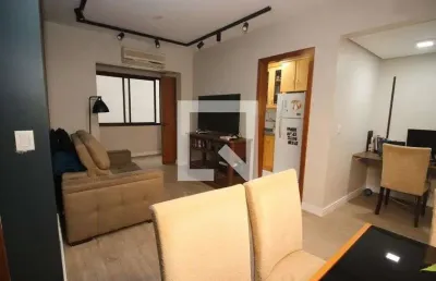 Apartamento para aluguel - menino deus, 1 quarto,  55 m² - porto alegre
