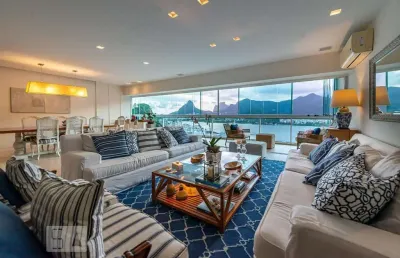 Apartamento para aluguel - lagoa, 4 quartos,  310 m² - rio de janeiro