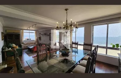Apartamento para aluguel - josé menino, 4 quartos,  190 m² - santos
