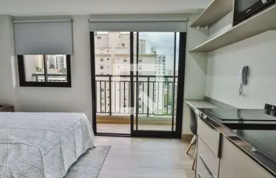Kitnet / stúdio para aluguel - perdizes, 1 quarto,  25 m² - são paulo