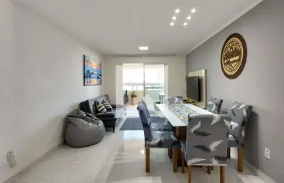 Apartamento para aluguel - vila caiçara, 2 quartos,  115 m² - praia grande