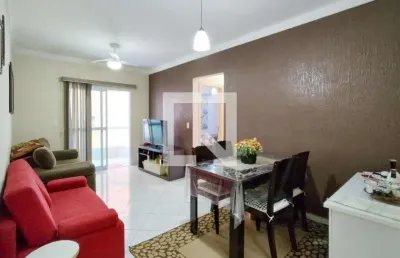 Apartamento para aluguel - cidade ocian, 2 quartos,  69 m² - praia grande