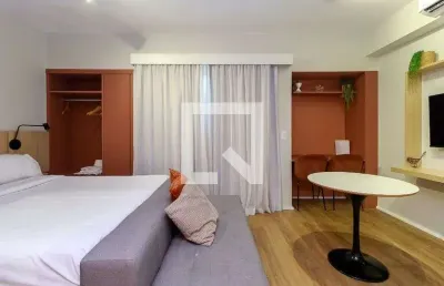 Kitnet / stúdio para aluguel - campo belo, 1 quarto,  29 m² - são paulo