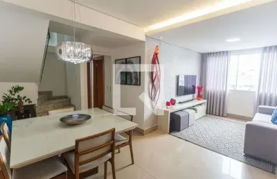 Cobertura para aluguel - união, 3 quartos,  152 m² - belo horizonte
