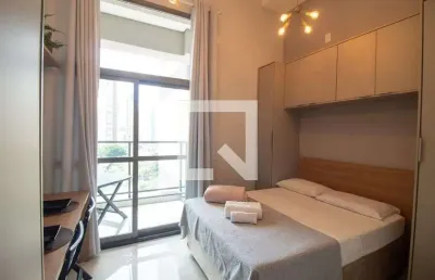 Kitnet / stúdio para aluguel - chácara santo antonio, 1 quarto,  26 m² - são paulo