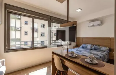 Kitnet / stúdio para aluguel - cidade baixa, 1 quarto,  27 m² - porto alegre
