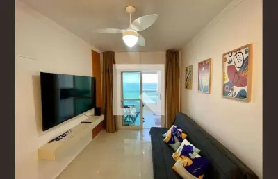 Apartamento para aluguel - maracanã, 2 quartos,  114 m² - praia grande