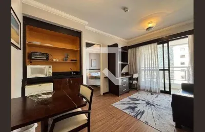 Apartamento para aluguel - moema, 1 quarto,  69 m² - são paulo