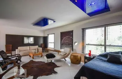 Kitnet / stúdio para aluguel - panamby, 1 quarto,  70 m² - são paulo