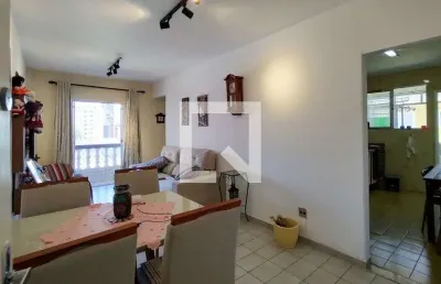 Apartamento para aluguel - vila caiçara, 2 quartos,  92 m² - praia grande