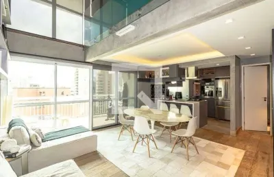 Apartamento para aluguel - moema, 1 quarto,  140 m² - são paulo