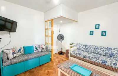 Apartamento para aluguel - leme, 4 quartos,  90 m² - rio de janeiro