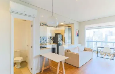 Apartamento para aluguel - chácara santo antonio, 1 quarto,  55 m² - são paulo