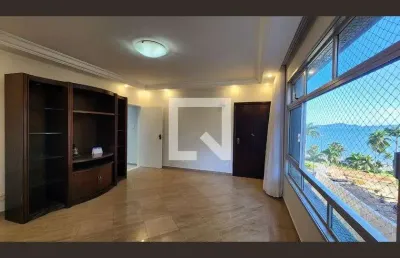 Apartamento para aluguel - ponta da praia, 3 quartos,  131 m² - santos