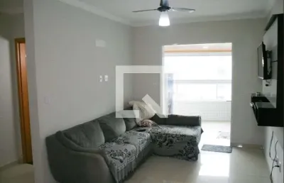 Apartamento para aluguel - guilhermina, 2 quartos,  85 m² - praia grande