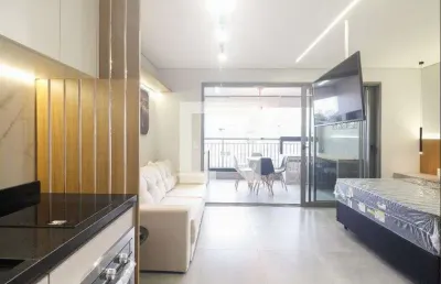 Kitnet / stúdio para aluguel - tatuapé, 1 quarto,  37 m² - são paulo