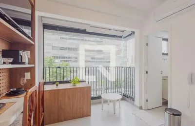 Kitnet / stúdio para aluguel - vila madalena, 1 quarto,  24 m² - são paulo