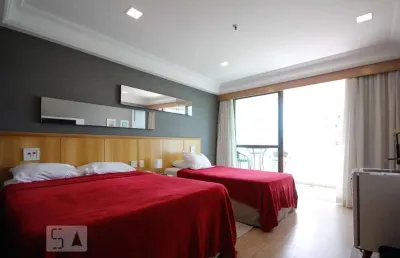 Kitnet / stúdio para aluguel - barra da tijuca, 1 quarto,  35 m² - rio de janeiro
