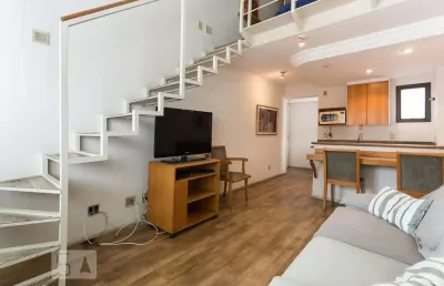 Apartamento para aluguel - moema, 1 quarto,  39 m² - são paulo