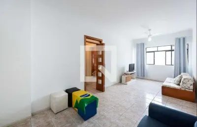 Apartamento para aluguel - boqueirão, 1 quarto,  60 m² - santos