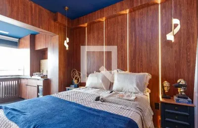 Kitnet / stúdio para aluguel - brooklin, 1 quarto,  32 m² - são paulo
