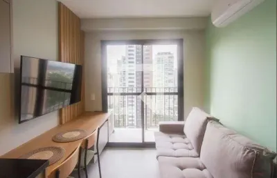 Apartamento para aluguel - brooklin, 1 quarto,  27 m² - são paulo