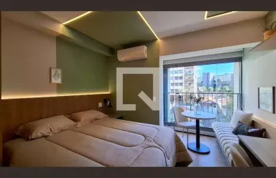 Kitnet / stúdio para aluguel - pinheiros, 1 quarto,  27 m² - são paulo