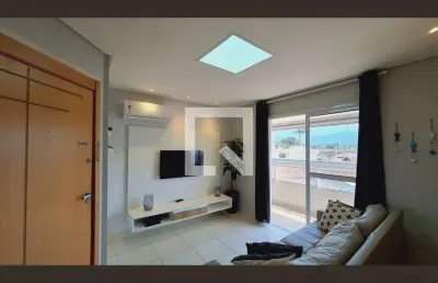 Apartamento para aluguel - vila caiçara, 2 quartos,  71 m² - praia grande