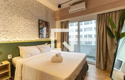 Kitnet / stúdio para aluguel - campos elíseos, 1 quarto,  32 m² - são paulo