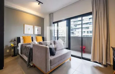 Kitnet / stúdio para aluguel - pinheiros, 1 quarto,  43 m² - são paulo