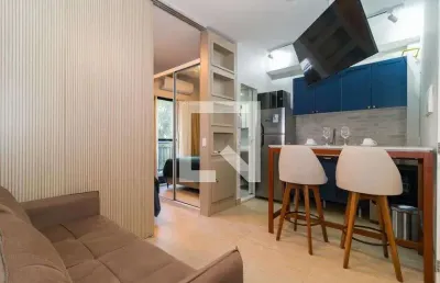 Kitnet / stúdio para aluguel - cidade jardim, 1 quarto,  24 m² - são paulo