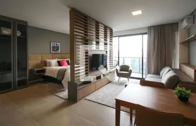 Kitnet / stúdio para aluguel - vila olímpia, 1 quarto,  57 m² - são paulo