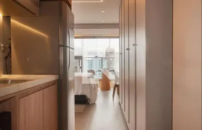 Kitnet / stúdio para aluguel - vila clementino, 1 quarto,  26 m² - são paulo