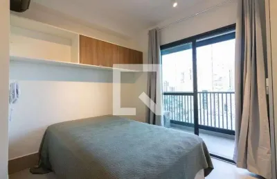 Kitnet / stúdio para aluguel - brooklin, 1 quarto,  22 m² - são paulo