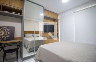 Apartamento para aluguel - brooklin, 1 quarto,  24 m² - são paulo