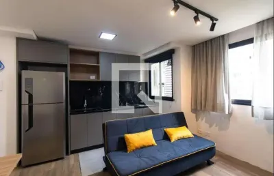 Apartamento para aluguel - centro, 1 quarto,  32 m² - curitiba