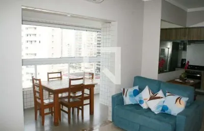 Apartamento para aluguel - vila caiçara, 2 quartos,  75 m² - praia grande