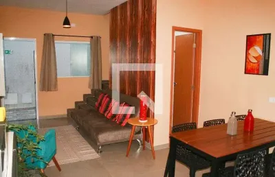 Casa / sobrado em condomínio para aluguel - maracanã, 2 quartos,  80 m² - praia grande