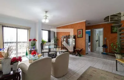 Cobertura para aluguel - vila tupi, 3 quartos,  305 m² - praia grande