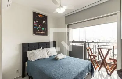 Kitnet / stúdio para aluguel - santa cecília, 1 quarto,  28 m² - são paulo