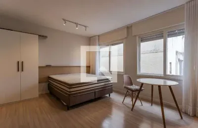 Kitnet / stúdio para aluguel - petrópolis, 1 quarto,  31 m² - porto alegre