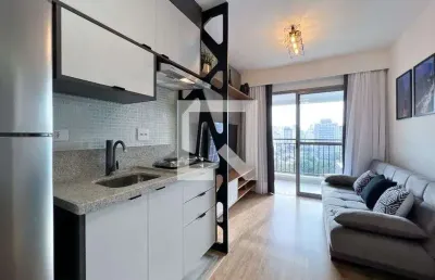 Kitnet / stúdio para aluguel - moema, 1 quarto,  31 m² - são paulo