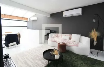 Cobertura para aluguel - moema, 1 quarto,  75 m² - são paulo