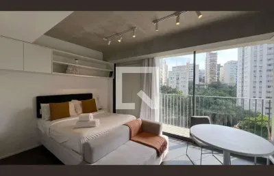 Kitnet / stúdio para aluguel - vila madalena, 1 quarto,  28 m² - são paulo
