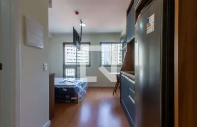 Kitnet / stúdio para aluguel - chácara santo antonio, 1 quarto,  26 m² - são paulo