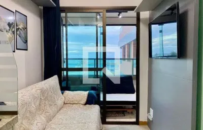Apartamento para aluguel - boca do rio, 1 quarto,  37 m² - salvador