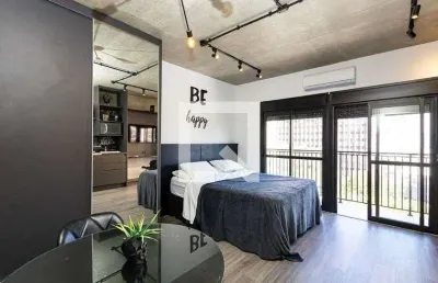 Kitnet / stúdio para aluguel - consolação, 1 quarto,  33 m² - são paulo